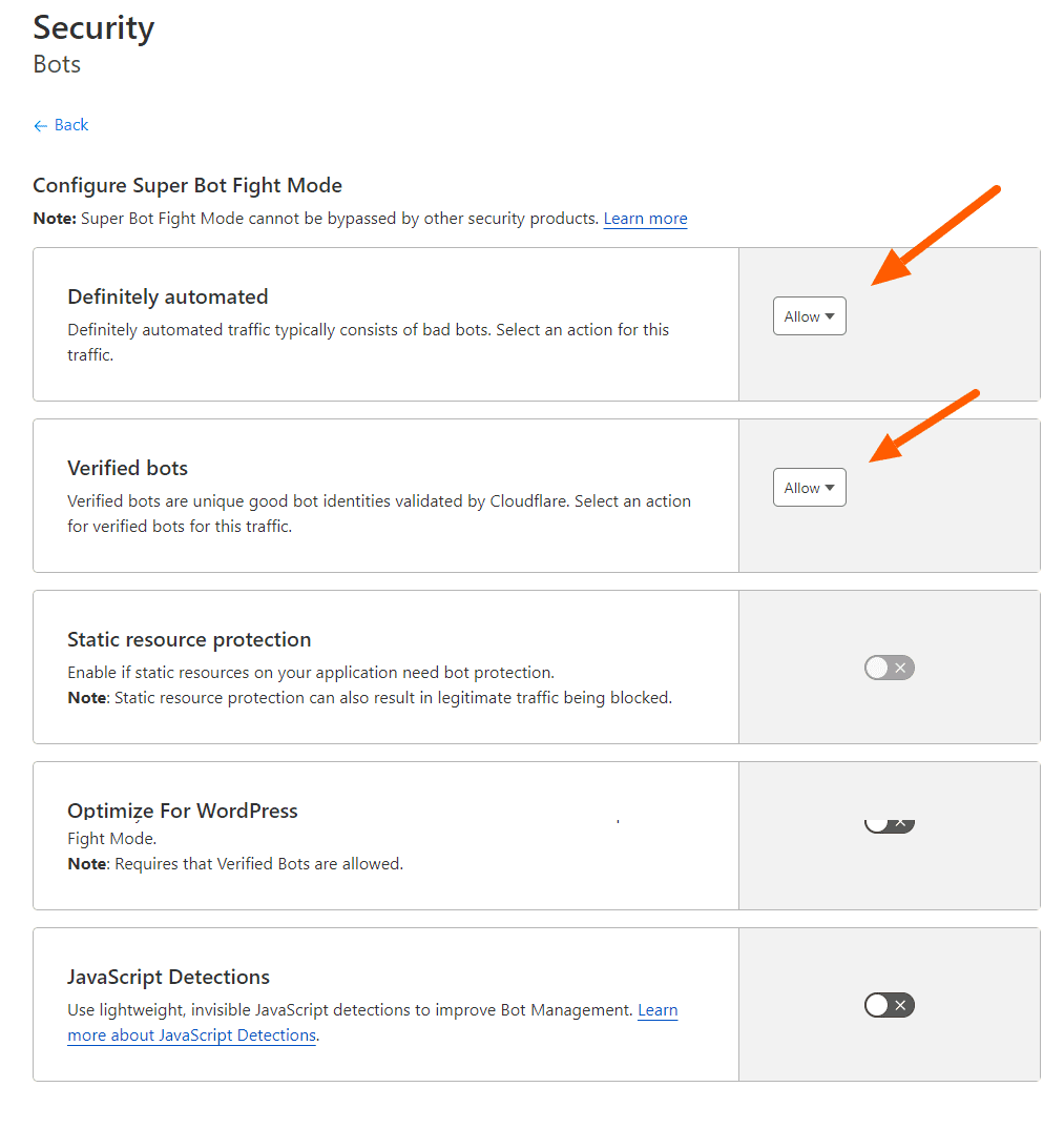 Ssecurity Cloudflare Bots Verified Bots