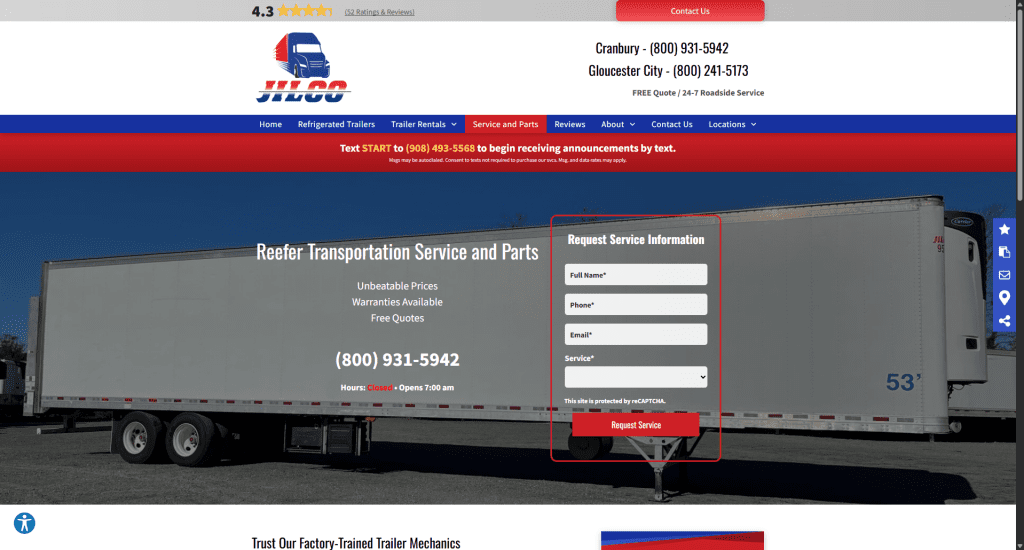 Reefer Transportation New York NY Philadelphia PA 07 21 2025 04 28 PM Reefer Transportation New York NY Philadelphia PA 07 21 2025 04 28 PM